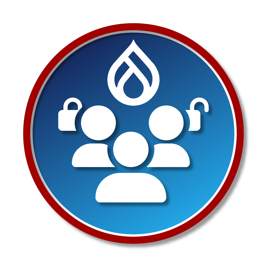 Logo for the Administer Users by Role Custom actions project