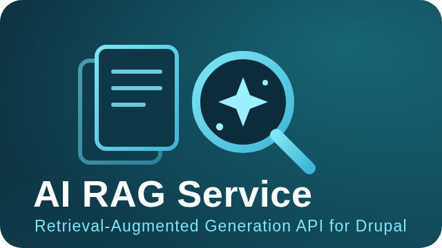 Logo for the AI RAG Service project