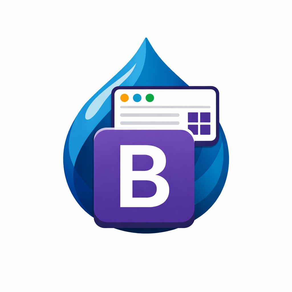 Logo for the Canvas Bootstrap project