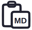 Logo for the CKEditor5 Markdown project