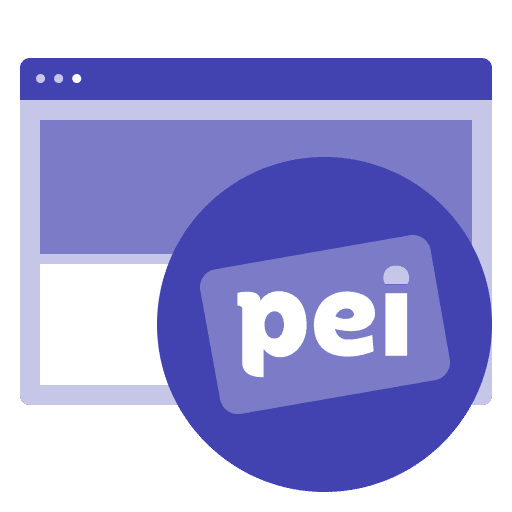 Logo for the Commerce PEI  project