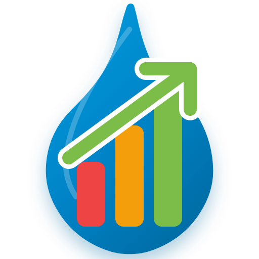 Logo for the Drop Trends project