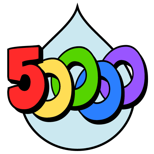 Logo for the 50000 project