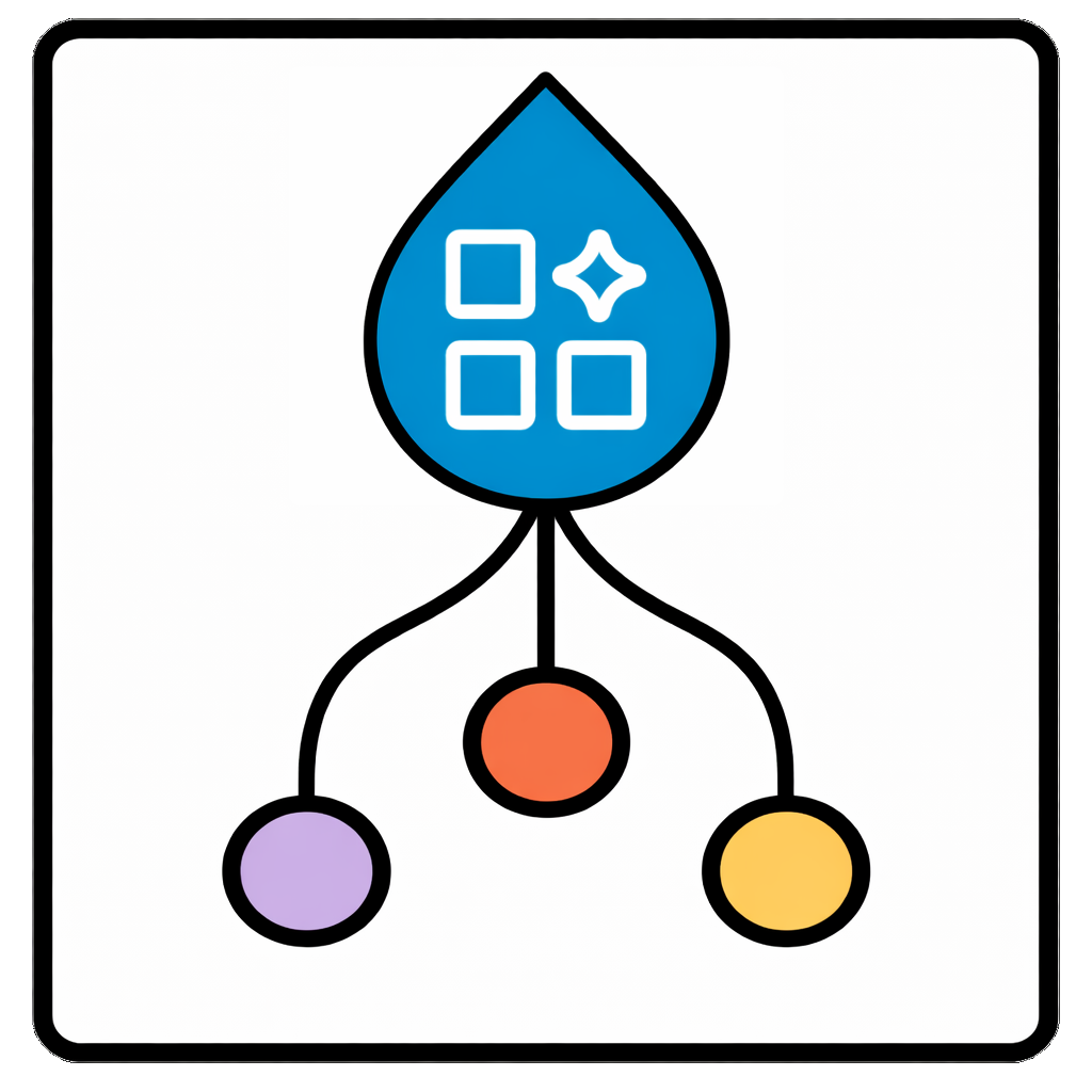 Logo for the FlowDrop FWA project