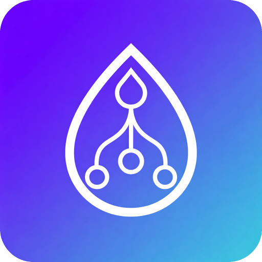 Logo for the FlowDrop Gin project