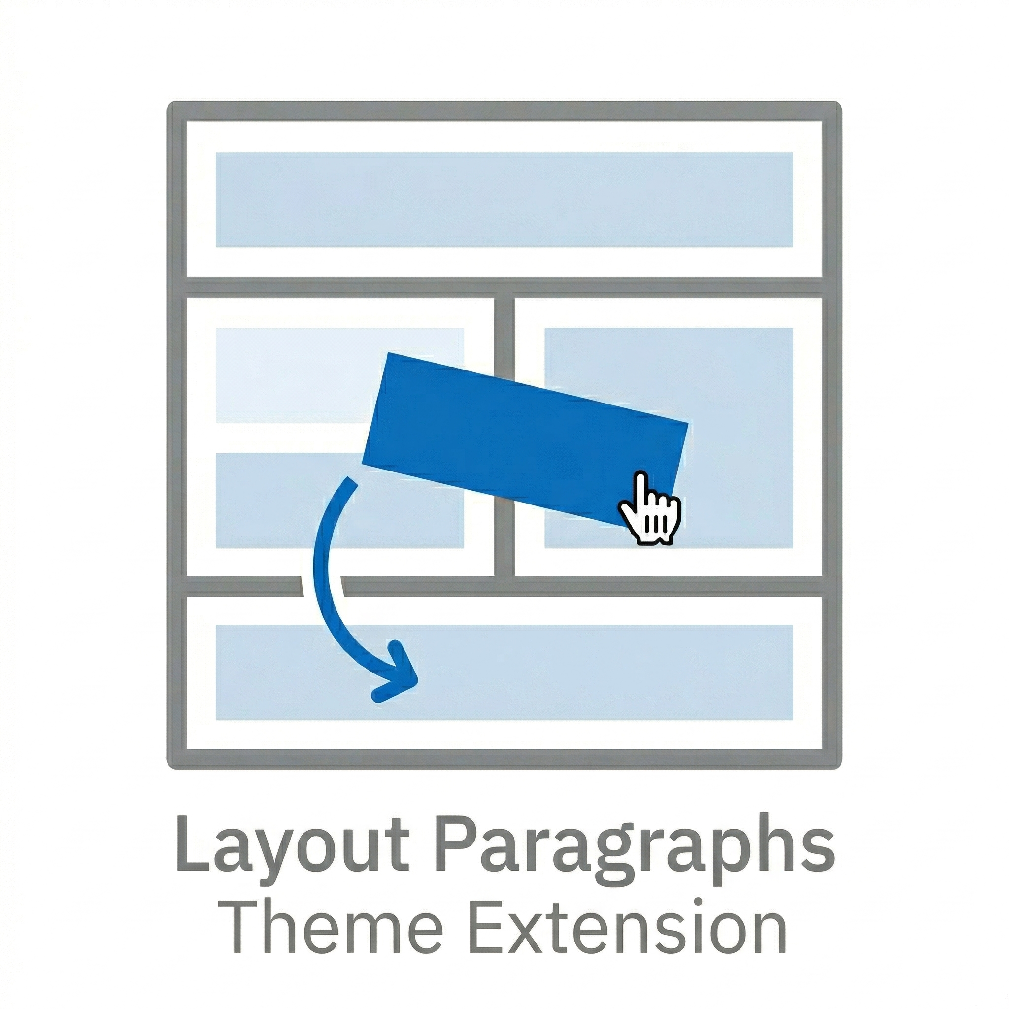 Logo for the Layout Paragraphs Theme Extension project