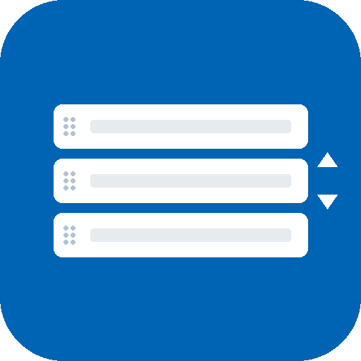 Logo for the Reorder Fields project