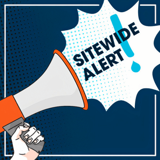 Logo for the Sitewide Alert project