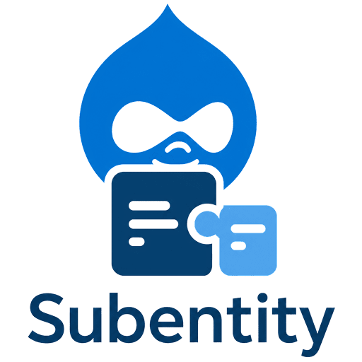 Logo for the Subentity project