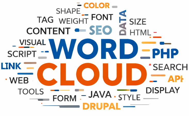 Logo for the Word Cloud project