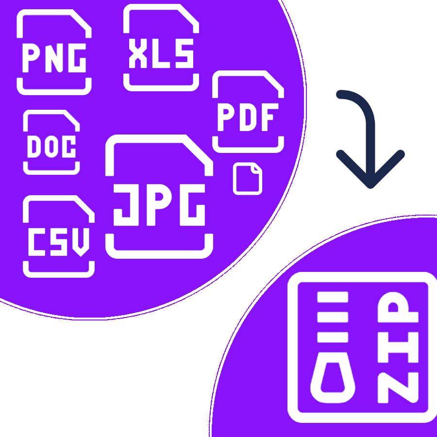 Logo for the Zip Field Files project