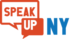 Logo for the Speak Up! project