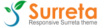 Logo for the Surreta Mobile Theme project