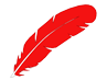 Logo for the Red feather project